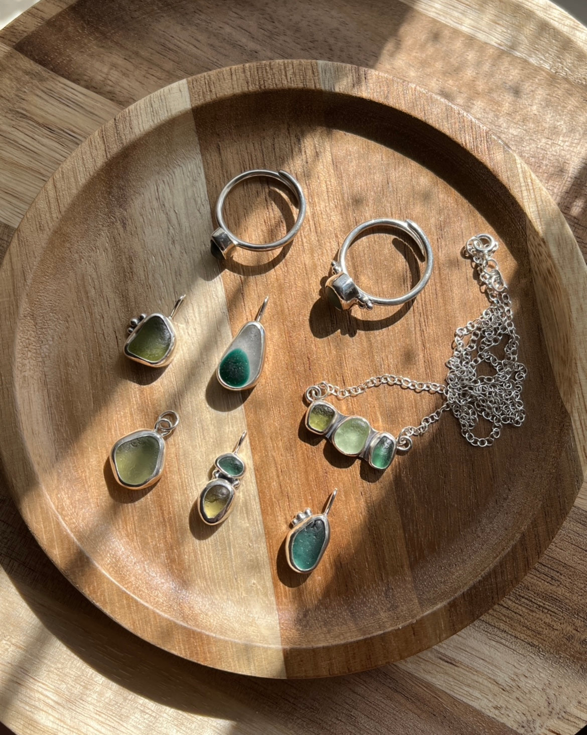 Seaham Green Multi Adjustable Ring