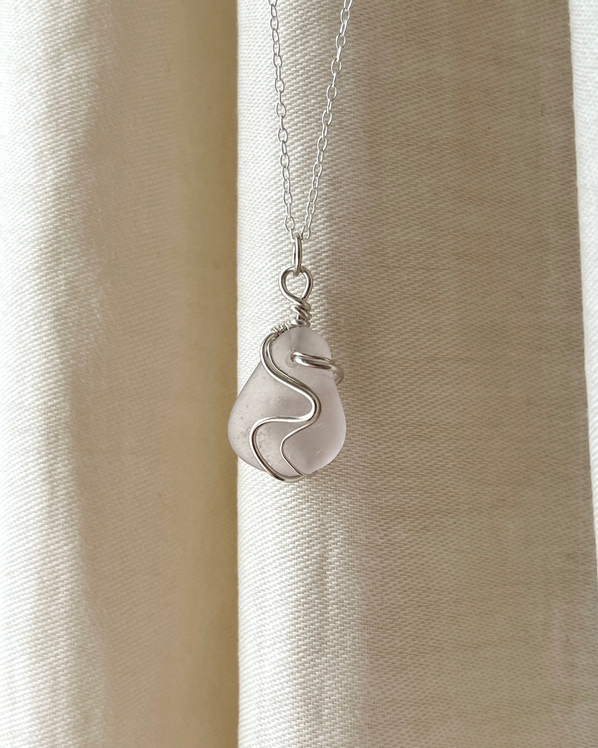 Sun Purple Ripple Necklace