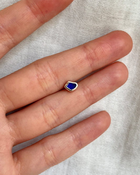 Cobalt Blue Labret Stud