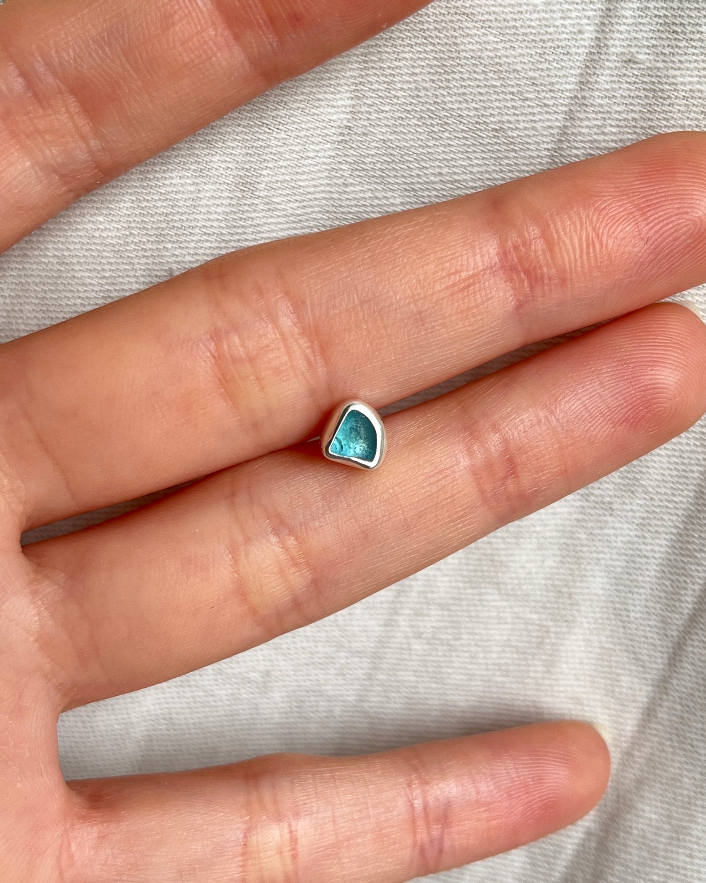 Turquoise Labret Stud