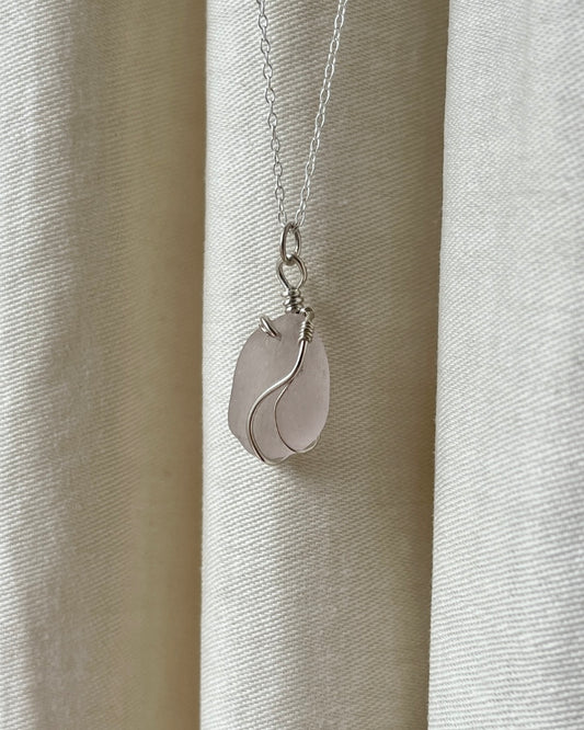 Sun Purple Ripple Necklace