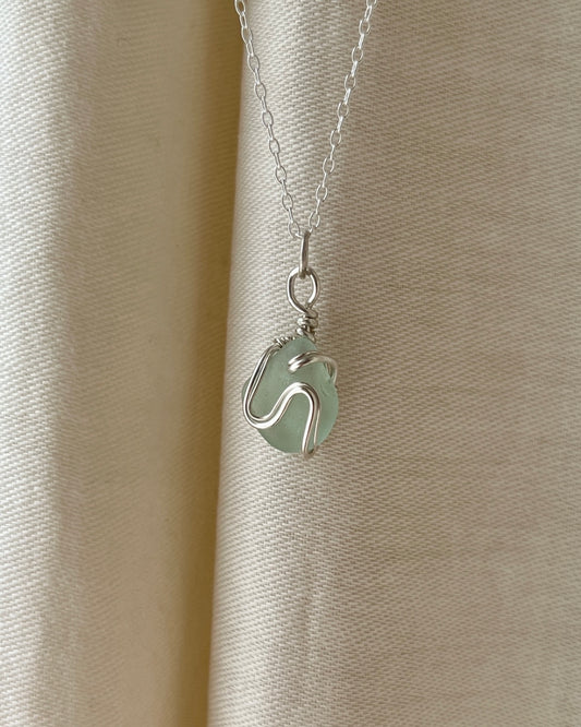 Seafoam Ripple Necklace