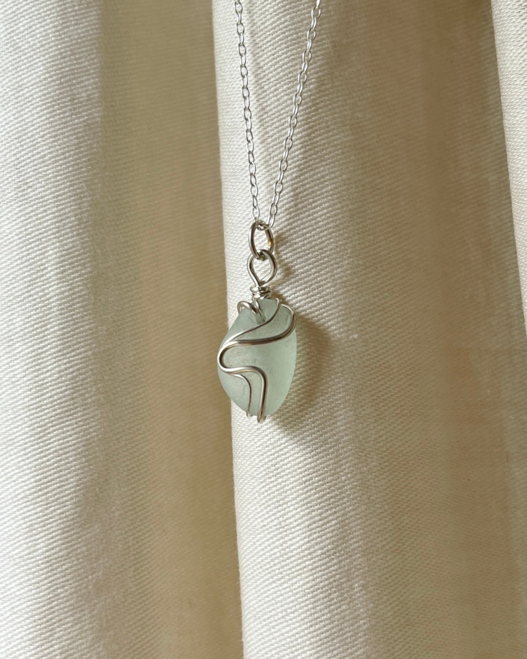 Seafoam Ripple Necklace