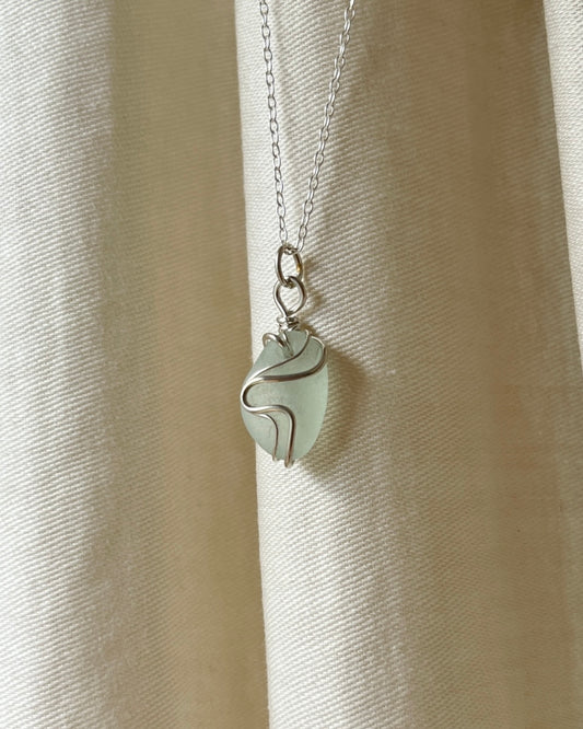 Seafoam Ripple Necklace