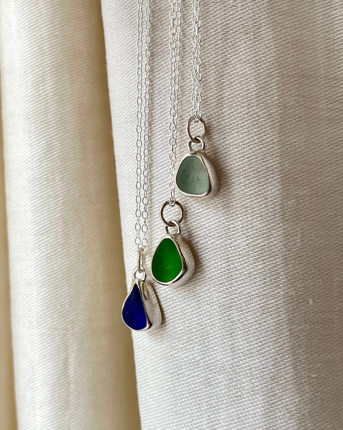 Green Bezel Necklace
